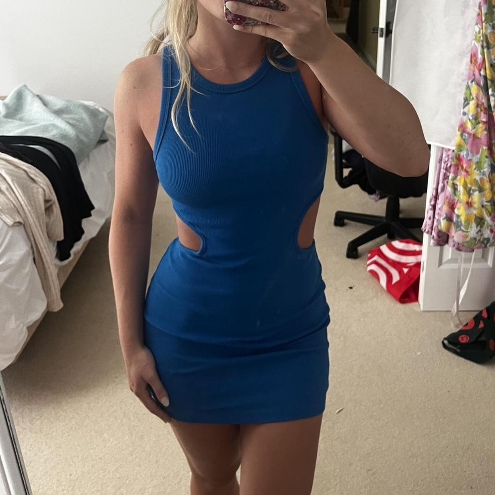 Zara Blue Dress